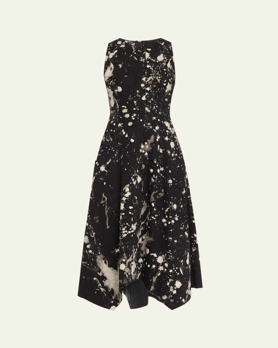 Painters Twill Handkerchief Midi Dress